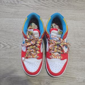 Nike Dunk Low QS LeBron James Fruity Pebbles sneakers